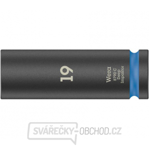 Wera 004836 Nástrčná hlavice 1/2" šestihran 19 mm typ 8790 C Impaktor Deep Wera 004836 Nástrčná hlavice 1/2" šestihran 19 mm typ 8790 C Impaktor Deep gallery main image