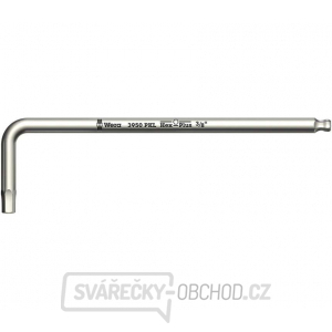Wera 022718 Zástrčný klíč šestihranný (inbus) 3/8" 3950 PKL, nerezová ocel, palcový gallery main image