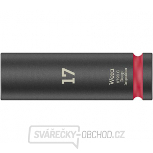 Wera 004834 Nástrčná hlavice 1/2" šestihran 17 mm typ 8790 C Impaktor Deep gallery main image