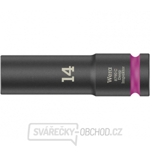 Wera 004831 Nástrčná hlavice 1/2" šestihran 14 mm typ 8790 C Impaktor Deep gallery main image