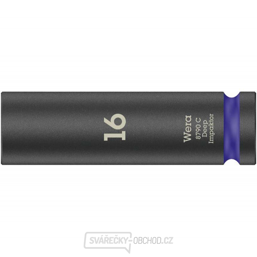 Wera 004833 Nástrčná hlavice 1/2" šestihran 16 mm typ 8790 C Impaktor Deep