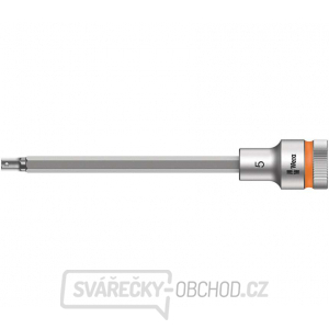 Wera 003841 Zástrčná bitová hlavice Zyklop 1/2" 6hran 5 mm 8740 C HF s přidržovací funkcí gallery main image