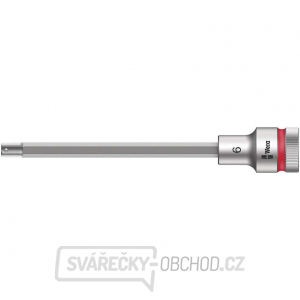 Wera 003842 Zástrčná bitová hlavice Zyklop 1/2" 6hran 6 mm 8740 C HF s přidržovací funkcí gallery main image