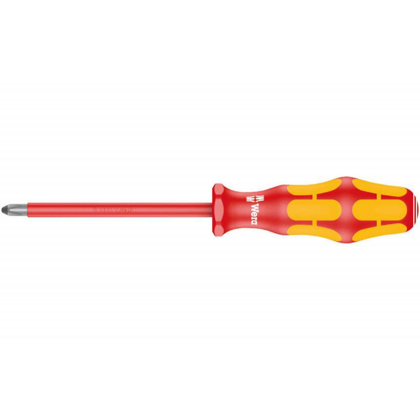 Wera 006154 Elektrikářský šroubovák Kraftform Plus PH 2x100 mm typ 162 i VDE 05006154001
