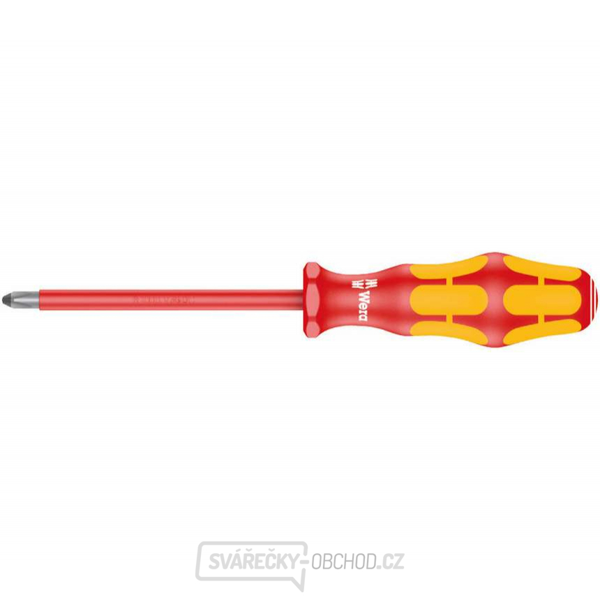 Wera 006154 Elektrikářský šroubovák Kraftform Plus PH 2x100 mm typ 162 i VDE Wera 006154 Elektrikářský šroubovák Kraftform Plus PH 2x100 mm typ 162 i VDE gallery main image