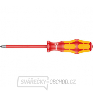 Wera 006154 Elektrikářský šroubovák Kraftform Plus PH 2x100 mm typ 162 i VDE Wera 006154 Elektrikářský šroubovák Kraftform Plus PH 2x100 mm typ 162 i VDE gallery main image