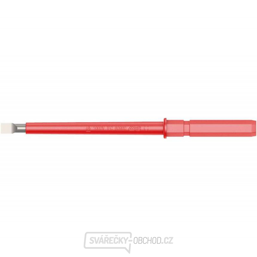 Wera 033601 Výměnná šroubovací čepel SL 6,5 Kraftform Kompakt VDE 3060 i SB, nerezová ocel