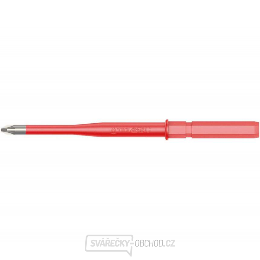 Wera 033656 Výměnná šroubovací čepel PZ2 Kraftform Kompakt VDE 3065 iS SB, nerezová ocel