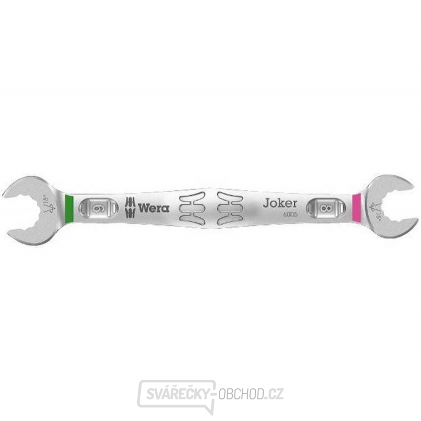 Wera 020311 Oboustranný plochý klíč 8 x 9 mm 6005 Joker Wera 020311 Oboustranný plochý klíč 8 x 9 mm 6005 Joker gallery main image