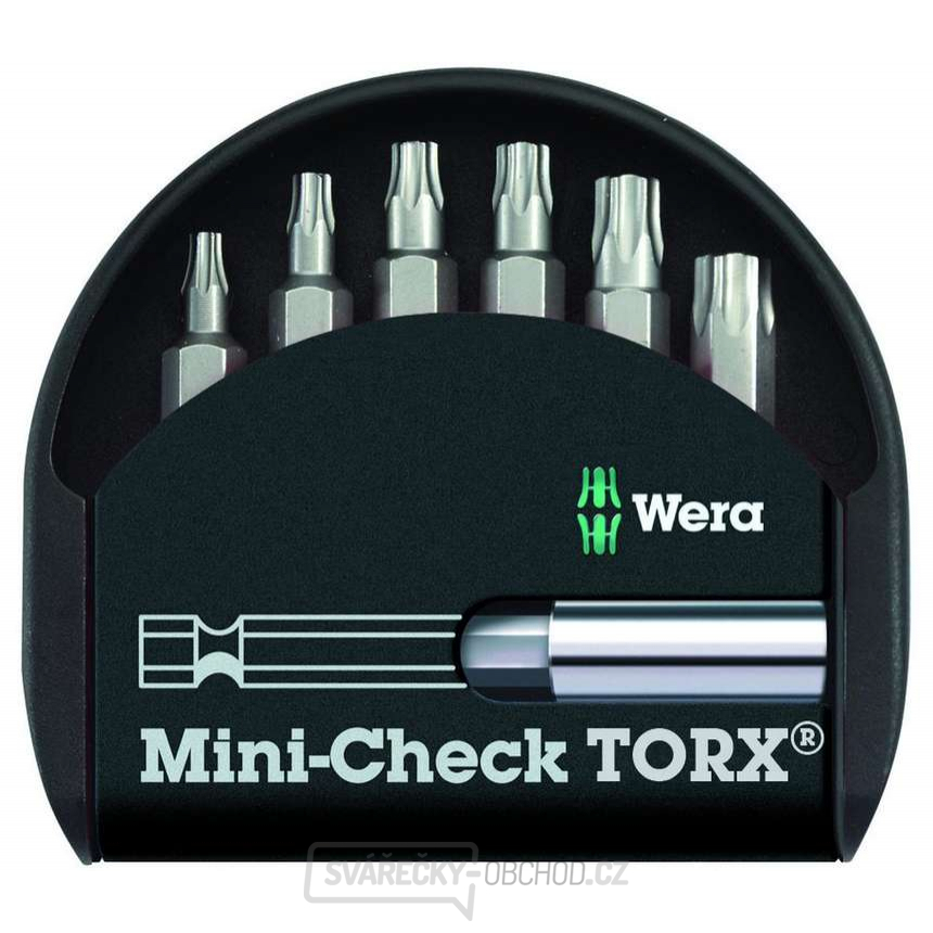 Wera 056294 Houževnaté bity Bit-Check 7 TX Universal 1 s držákem 893/4/1 K (Sada 7 dílů)
