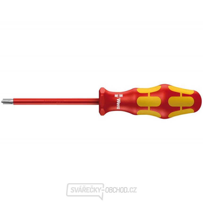 Wera 006380 Elektrikářský šroubovák Kraftform Plus PH/S 1x80 mm typ 162 i VDE