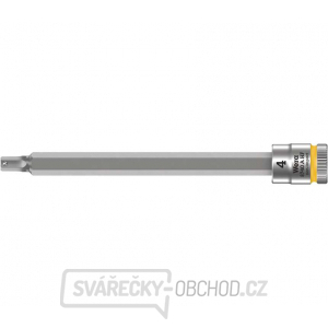 Wera 003334 Zástrčná bitová hlavice Zyklop 1/4" 6hran 4 x 100 mm typ 8740 A HF s přidržovací funkcí gallery main image