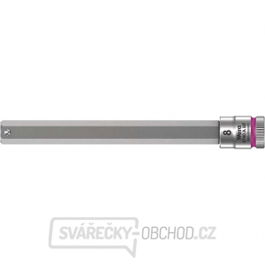 Wera 003340 Zástrčná bitová hlavice Zyklop 1/4" 6hran 8 x 100 mm typ 8740 A HF s přidržovací funkcí Wera 003340 Zástrčná bitová hlavice Zyklop 1/4" 6hran 8 x 100 mm typ 8740 A HF s přidržovací funkcí gallery main image