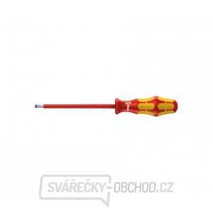 Wera 006121 Elektrikářský šroubovák Kraftform Plus 1,0x5,5x200 mm typ 160 i VDE izolovaný Wera 006121 Elektrikářský šroubovák Kraftform Plus 1,0x5,5x200 mm typ 160 i VDE izolovaný gallery main image