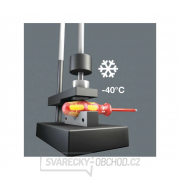 Wera 020129 Elektrikářský šroubovák Kraftform Plus 0,8x4,0x100 mm typ 160 iSS VDE izolovaný se sníženým průměrem čepele a rukojeti náhled