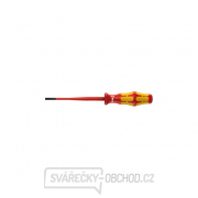 Wera 020129 Elektrikářský šroubovák Kraftform Plus 0,8x4,0x100 mm typ 160 iSS VDE izolovaný se sníženým průměrem čepele... Wera 020129 Elektrikářský šroubovák Kraftform Plus 0,8x4,0x100 mm typ 160 iSS VDE izolovaný se sníženým průměrem čepele... gallery main image