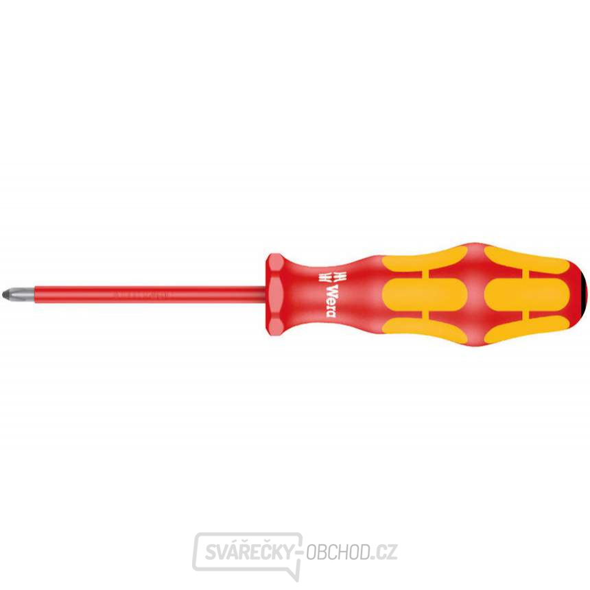 Wera 006162 Elektrikářský šroubovák Kraftform Plus PZ 1x80 mm typ 165 i VDE