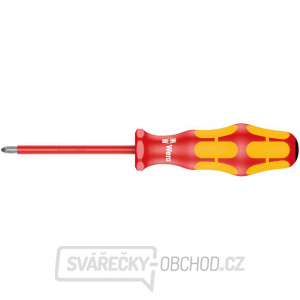 Wera 006162 Elektrikářský šroubovák Kraftform Plus PZ 1x80 mm typ 165 i VDE Wera 006162 Elektrikářský šroubovák Kraftform Plus PZ 1x80 mm typ 165 i VDE gallery main image