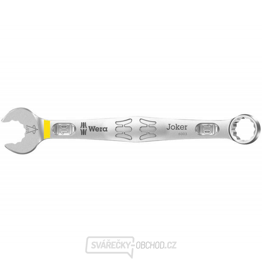 Wera 020201 Očkoplochý klíč 10 mm 6003 Joker, vyhnutý