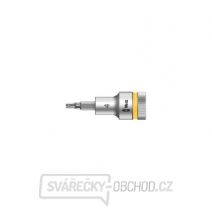 Wera 003820 Zástrčná bitová hlavice Zyklop 1/2" 6hran 4 mm 8740 C HF s přidržovací funkcí