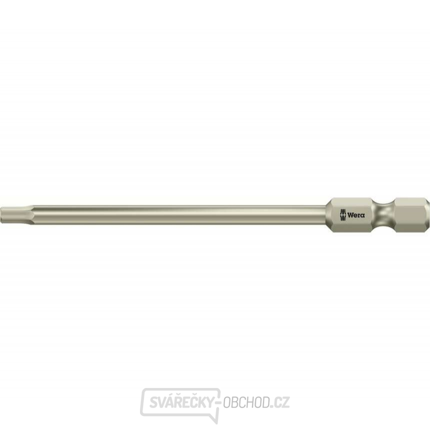 Wera 071101 Šroubovací bit 1/4" Hex-Plus 3 x 89 mm typ 3840/4, nerezová ocel