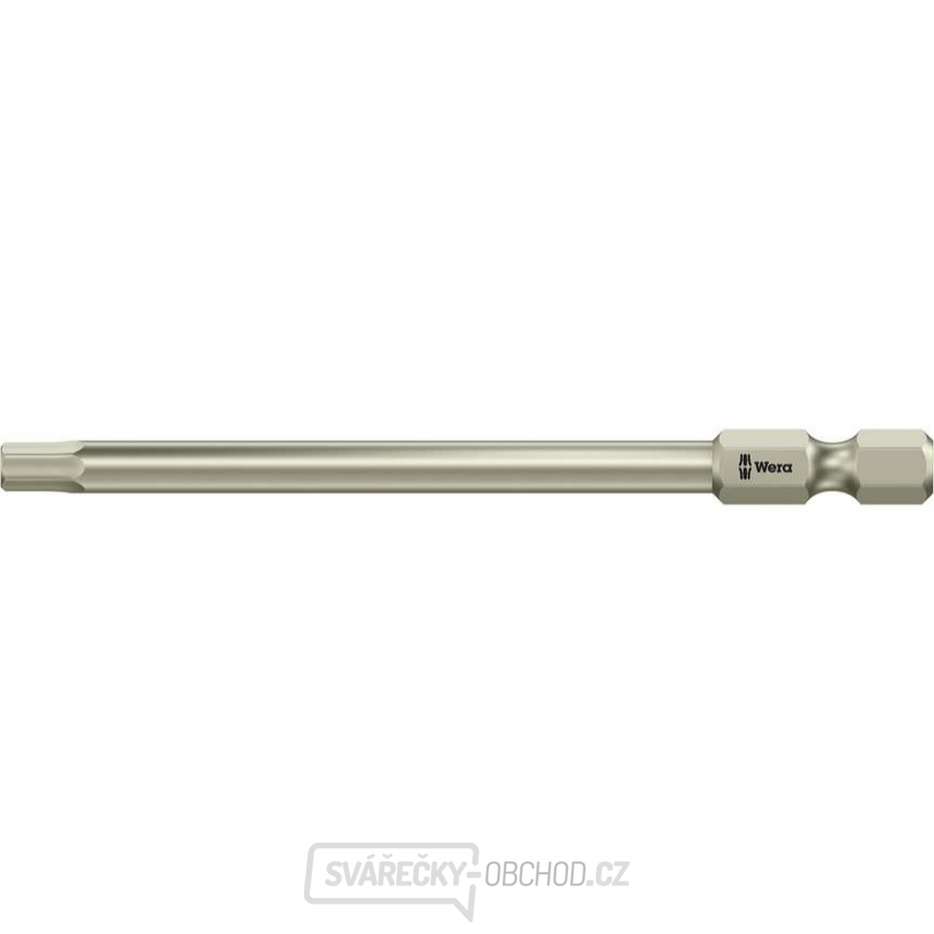 Wera 071102 Šroubovací bit 1/4" Hex-Plus 4 x 89 mm typ 3840/4, nerezová ocel