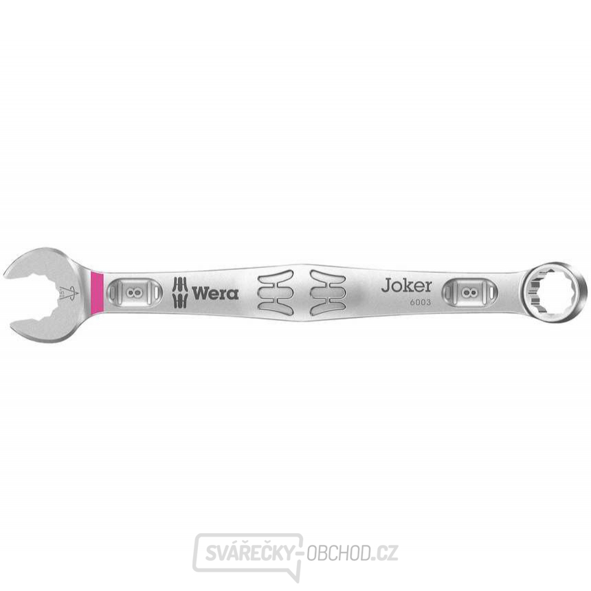 Wera 020200 Očkoplochý klíč 8 mm 6003 Joker, vyhnutý