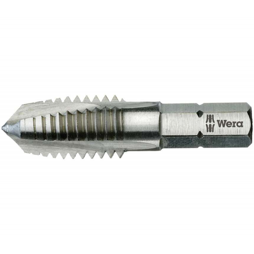 Wera 104669 Bit 1/4" s krátkým strojním HSS závitníkem M 6, Typ 844 05104669001