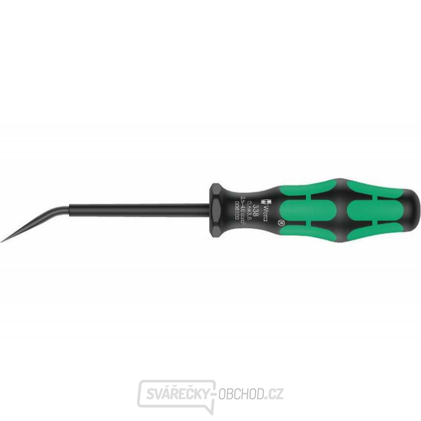 Wera 008102 Nástroj 0,6x3,5x81 mm pro ovládání řadových svorek. Typ 338