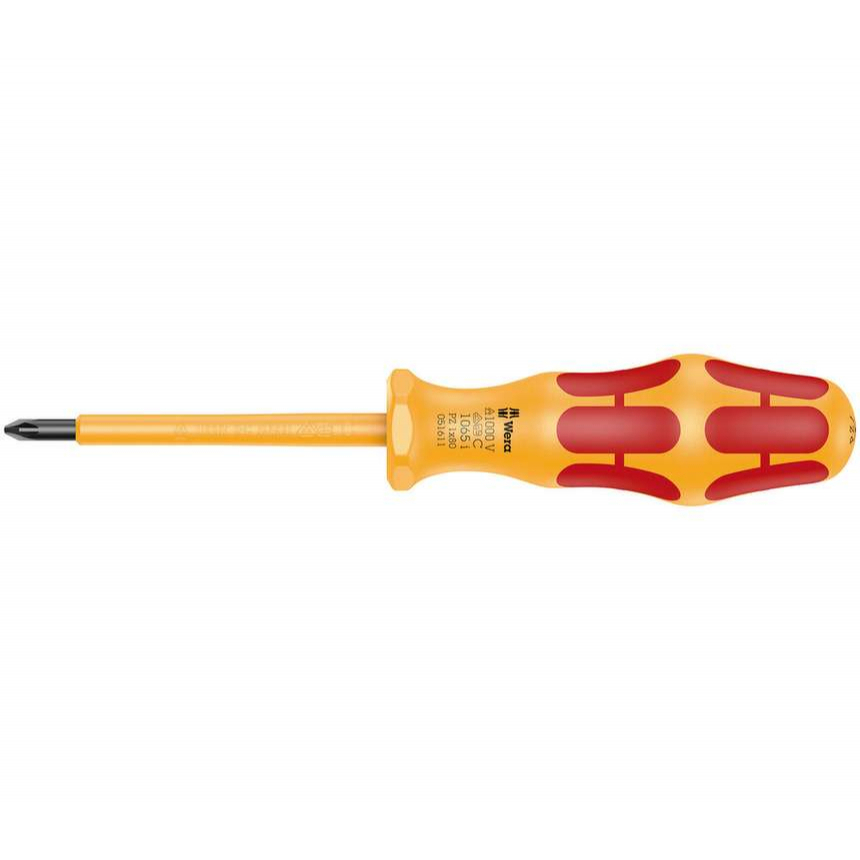 Wera 051611 Křížový šroubovák PZ 1 x 80 mm s izolací VDE 1065 i 05051611001