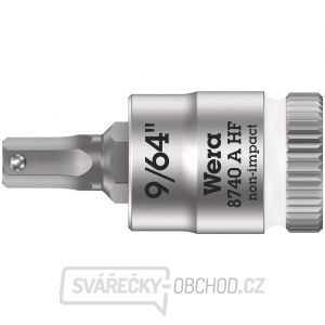 Wera 003384 Zástrčná bitová hlavice Zyklop 1/4" 6hran 9/64" typ 8740 A HF s přidržovací funkcí - palcová gallery main image