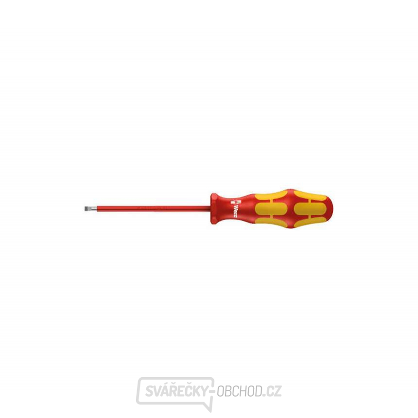 Wera 006116 Elektrikářský šroubovák Kraftform Plus 0,8x4,0x150 mm typ 160 i VDE izolovaný Wera 006116 Elektrikářský šroubovák Kraftform Plus 0,8x4,0x150 mm typ 160 i VDE izolovaný gallery main image