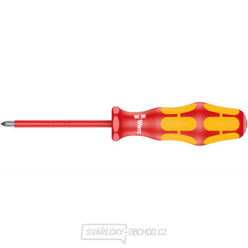 Wera 006152 Elektrikářský šroubovák Kraftform Plus PH 1x80 mm typ 162 i VDE