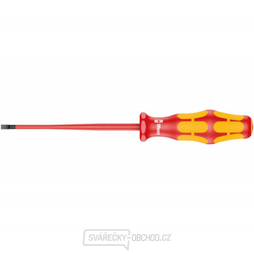 Wera 006440 Elektrikářský šroubovák Kraftform Plus 0,6x3,5x100 mm typ 160 iS VDE izolovaný se sníženým průměrem čepele