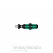 Wera 051274 Ruční držák bitů 1/4" Kraftform krátká s magnetem, Typ 813 Wera 051274 Ruční držák bitů 1/4" Kraftform krátká s magnetem, Typ 813 gallery main image