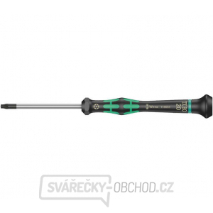 Wera 118054 Šroubovák TORX TX 20 BOx60 mm k použití v elektronice Kraftform Micro typ 2067, s pojistným kolíkem gallery main image