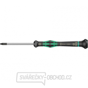 Wera 118050 Šroubovák TORX TX 10 BOx60 mm k použití v elektronice Kraftform Micro typ 2067, s pojistným kolíkem gallery main image