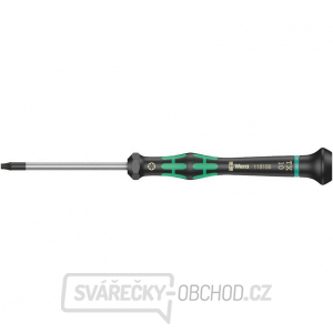 Wera 118186 Šroubovák TORX TX 10 HFx60 mm k použití v elektronice Kraftform Micro typ 2067, s pojistným kolíkem Wera 118186 Šroubovák TORX TX 10 HFx60 mm k použití v elektronice Kraftform Micro typ 2067, s pojistným kolíkem gallery main image