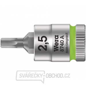 Wera 003331 Zástrčná bitová hlavice Zyklop 1/4" 6hran 2,5 mm typ 8740 A Wera 003331 Zástrčná bitová hlavice Zyklop 1/4" 6hran 2,5 mm typ 8740 A gallery main image