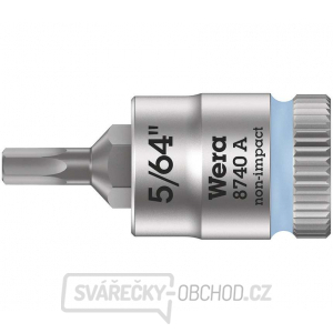 Wera 003380 Zástrčná bitová hlavice Zyklop 1/4" 6hran 5/64" typ 8740 A - palcová Wera 003380 Zástrčná bitová hlavice Zyklop 1/4" 6hran 5/64" typ 8740 A - palcová gallery main image