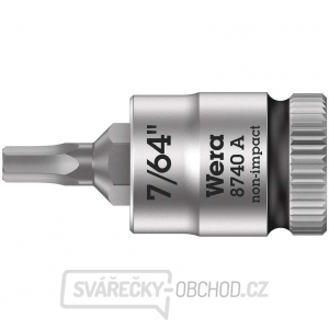 Wera 003382 Zástrčná bitová hlavice Zyklop 1/4" 6hran 7/64" typ 8740 A - palcová gallery main image