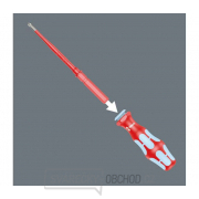 Wera 033600 Výměnná šroubovací čepel SL 2,5 Kraftform Kompakt VDE 3060 i SB, nerezová ocel náhled