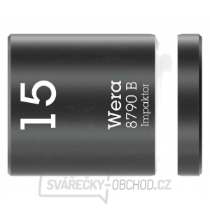 Wera 005506 Nástrčná hlavice 3/8" šestihran 15,0 mm Impaktor 8790 B Wera 005506 Nástrčná hlavice 3/8" šestihran 15,0 mm Impaktor 8790 B gallery main image