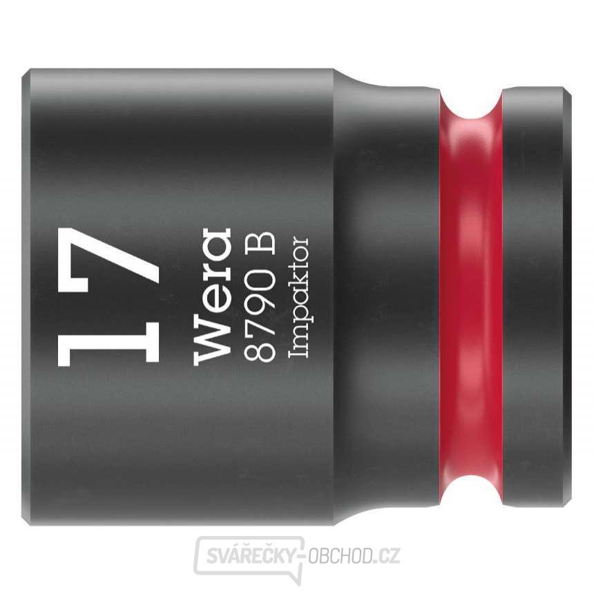 Wera 005508 Nástrčná hlavice 3/8" šestihran 17,0 mm Impaktor 8790 B Wera 005508 Nástrčná hlavice 3/8" šestihran 17,0 mm Impaktor 8790 B gallery main image