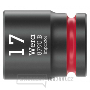 Wera 005508 Nástrčná hlavice 3/8" šestihran 17,0 mm Impaktor 8790 B gallery main image