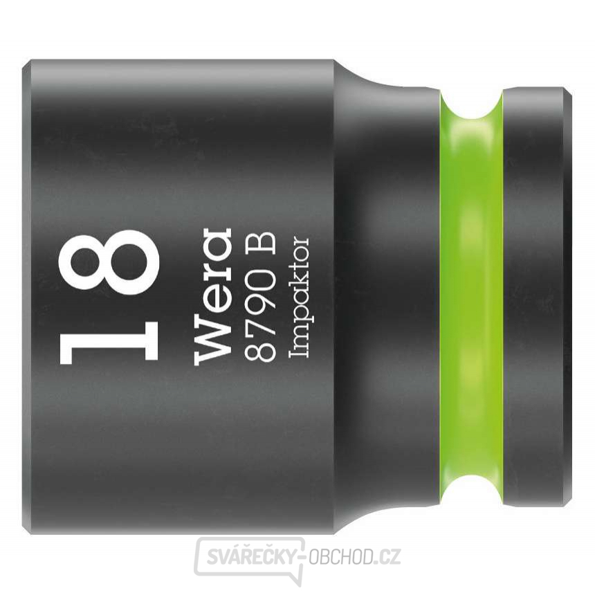 Wera 005509 Nástrčná hlavice 3/8" šestihran 18,0 mm Impaktor 8790 B
