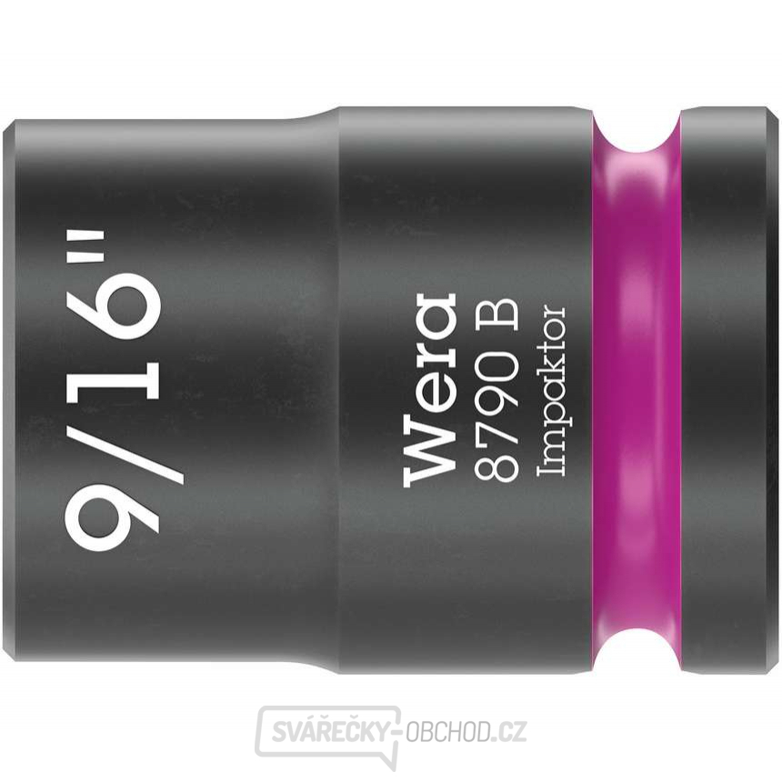 Wera 005519 Nástrčná hlavice 3/8" šestihran 9/16 Impaktor 8790 B Wera 005519 Nástrčná hlavice 3/8" šestihran 9/16 Impaktor 8790 B gallery main image