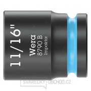 Wera 005521 Nástrčná hlavice 3/8" šestihran 11/16 Impaktor 8790 B Wera 005521 Nástrčná hlavice 3/8" šestihran 11/16 Impaktor 8790 B gallery main image