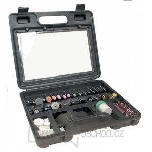 Příslušenství pro přímou brusku (100 ks v kufru) Příslušenství pro přímou brusku (100 ks v kufru) gallery main image