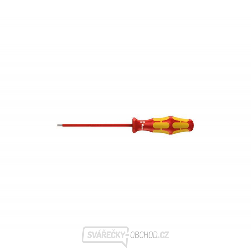 Wera 006105 Elektrikářský šroubovák Kraftform Plus 0,5x3,0x100 mm typ 160 i VDE izolovaný Wera 006105 Elektrikářský šroubovák Kraftform Plus 0,5x3,0x100 mm typ 160 i VDE izolovaný gallery main image